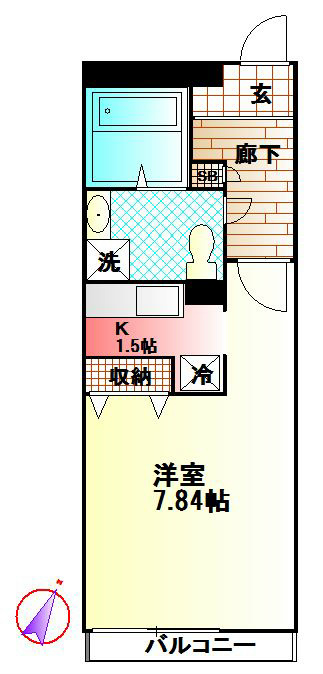 リブリ・クレスト 間取り