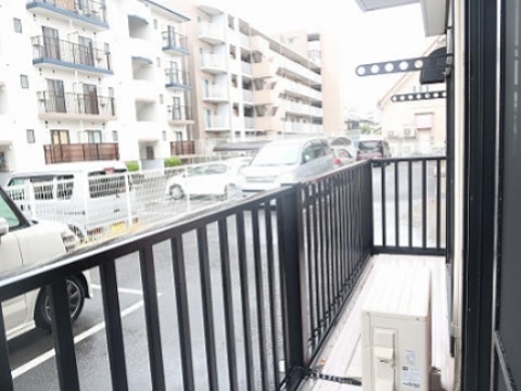 HITOMIハイツC ベランダ