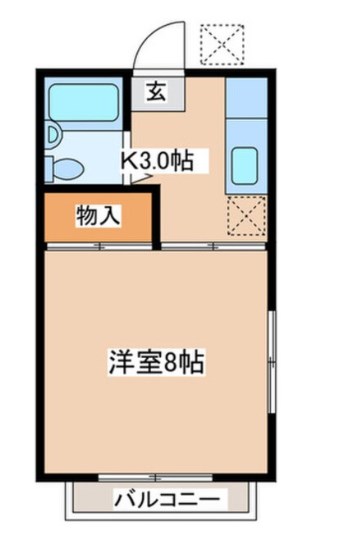 ハイツウメダ 間取り
