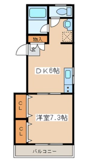 フラットＹＭセカンド 間取り