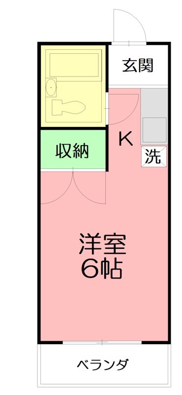 ガーデンハイツ飯山Ｂ棟 216号室 間取り