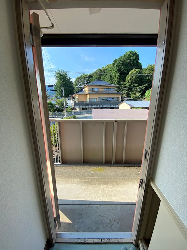 オレンジハイツA棟 玄関