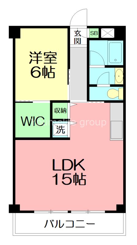 武井マンション 202号室 間取り