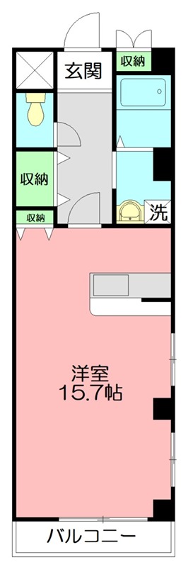 アメニティマンション 101号室 間取り