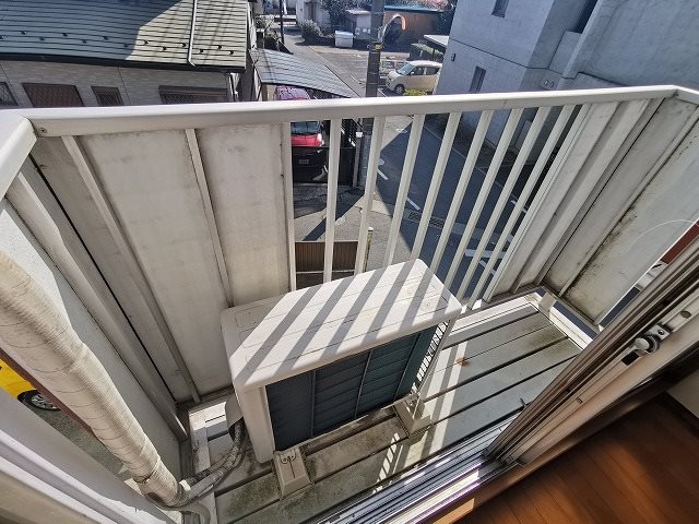 かないハイツ ベランダ