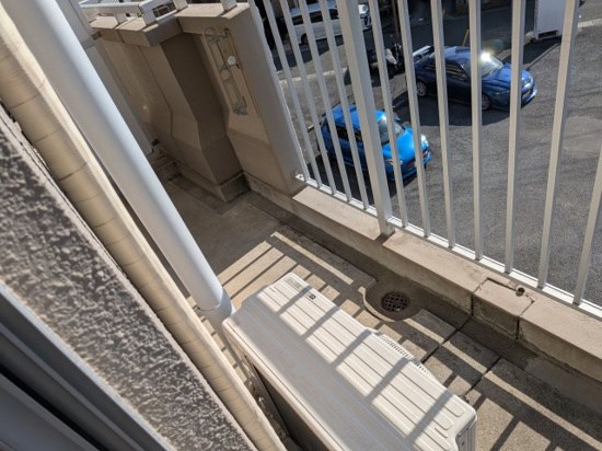 ビューハイツ ベランダ