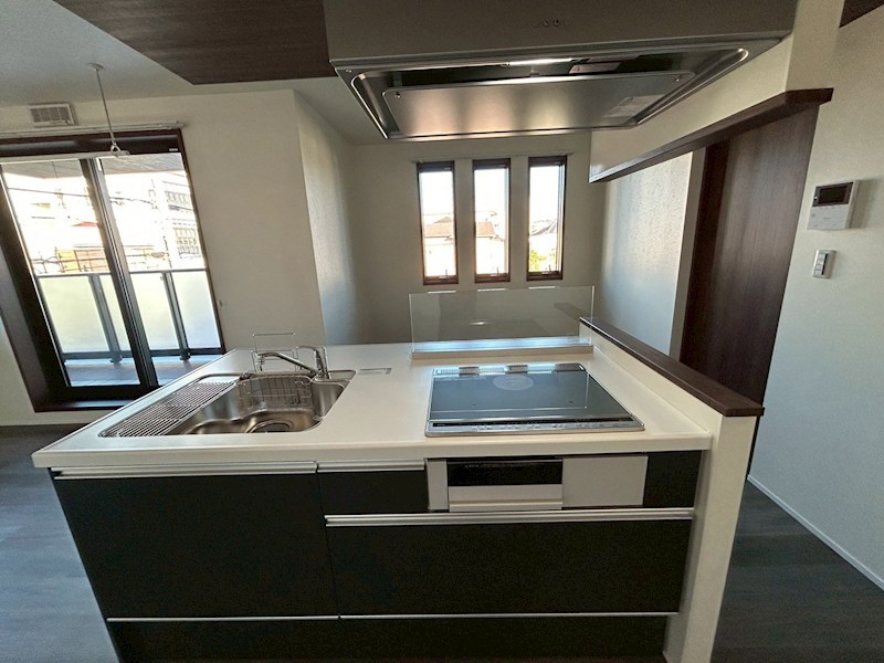 三五郎長谷 キッチン