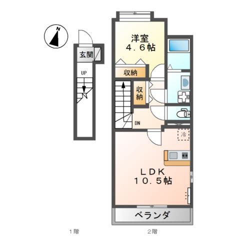 メルヴェーユシャトー 間取り