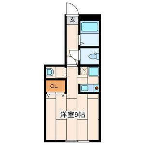 湘南（新）パラシオン 103号室 間取り