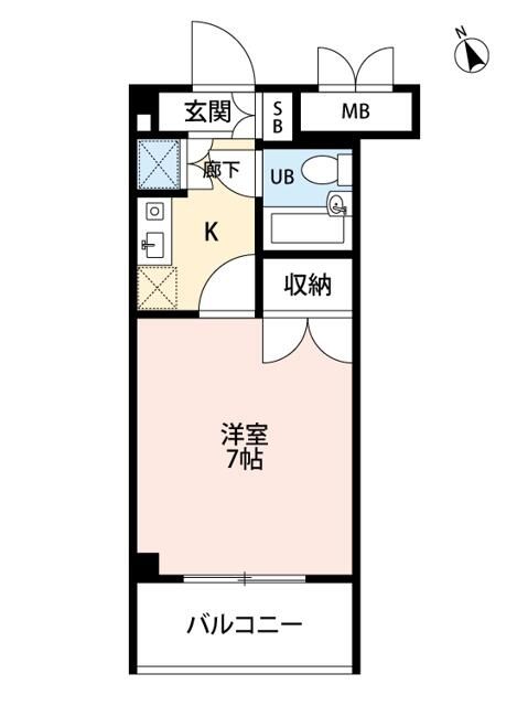 エスペランサ湘南 302号室 間取り