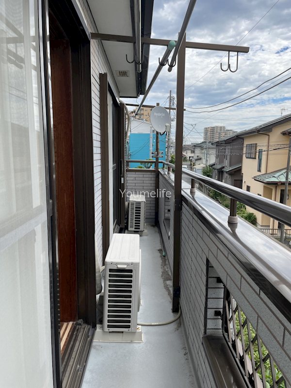  眞壁K貸家 ベランダ