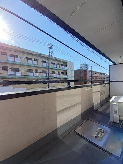 湘南第二ホーワマンション ベランダ
