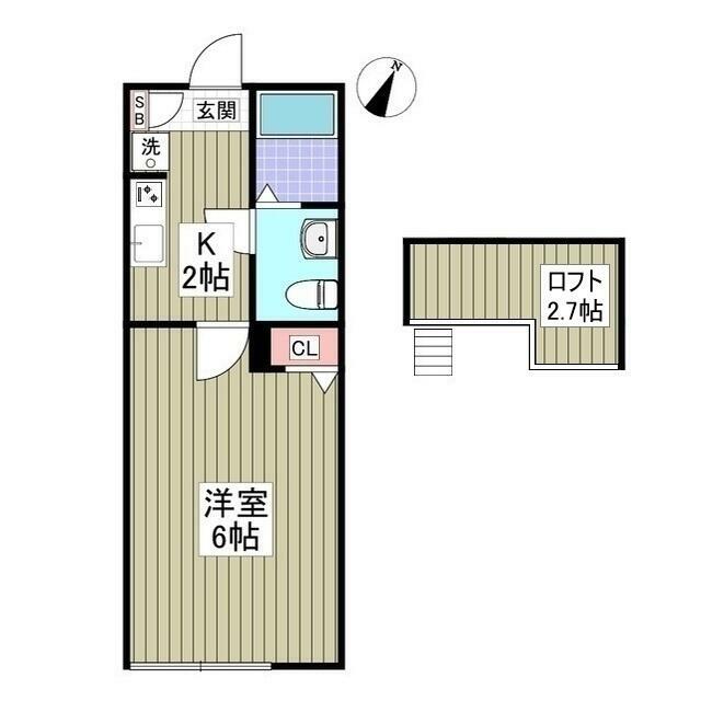 ＨＡＬＥ伊勢原 302号室 間取り