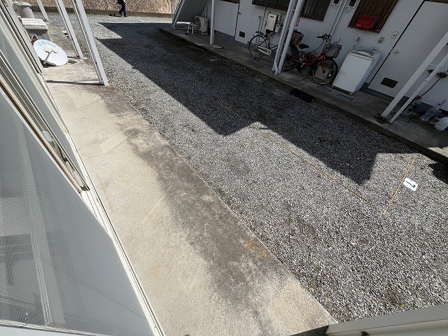 コーポ光C棟 ベランダ