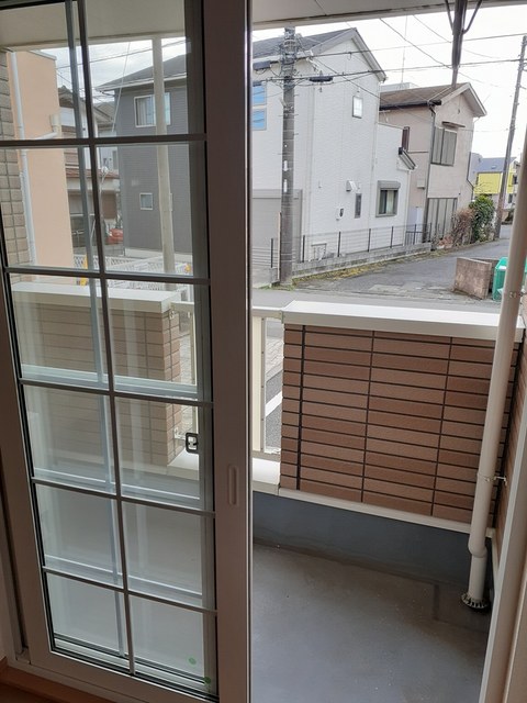 シャン・ド・フルール ベランダ