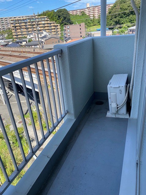 サンバレー飯島 ベランダ