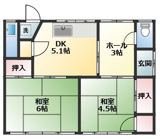 杉山貸家 間取り