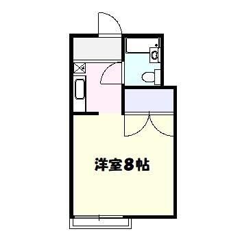 204号室 間取り