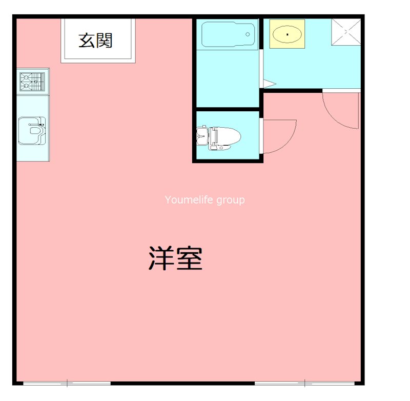 K's BASE NURUMIZU 102号室 間取り