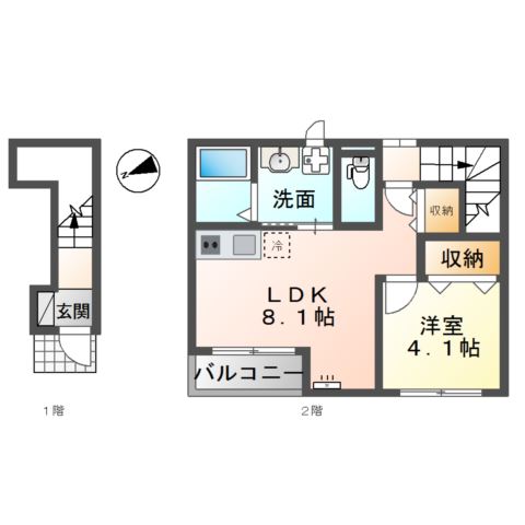 アルコ　イーリス 間取り