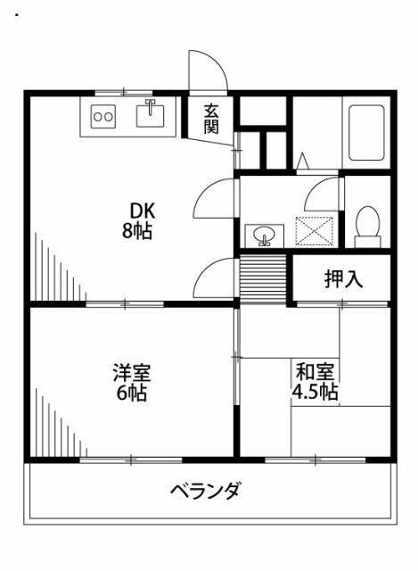フォーリスト２１ 305号室 間取り