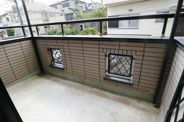 中田東４丁目貸家 ベランダ
