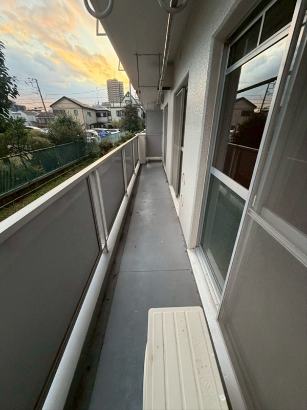 コーポ渡辺 ベランダ