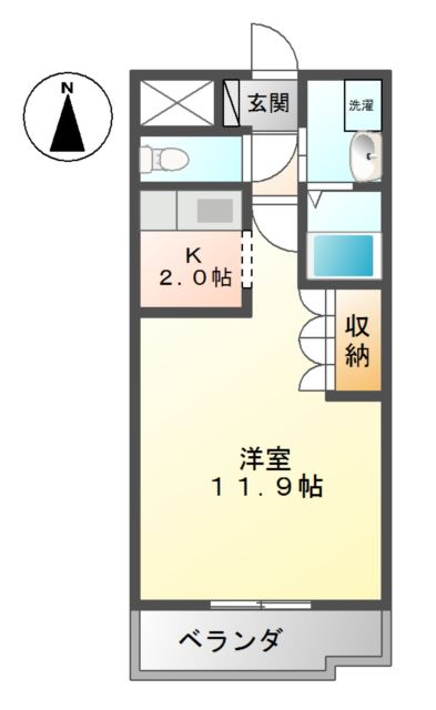 グランヴェール中島 間取り