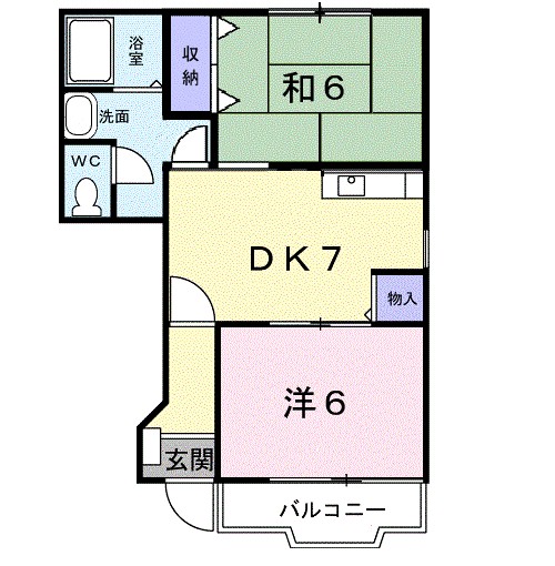 フォレストツルマキ 103号室 間取り