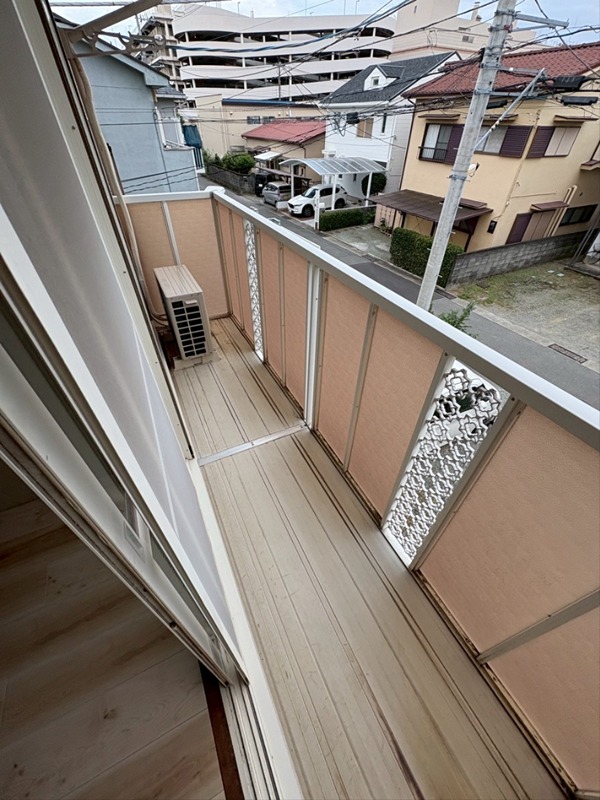 サニーフラット ベランダ