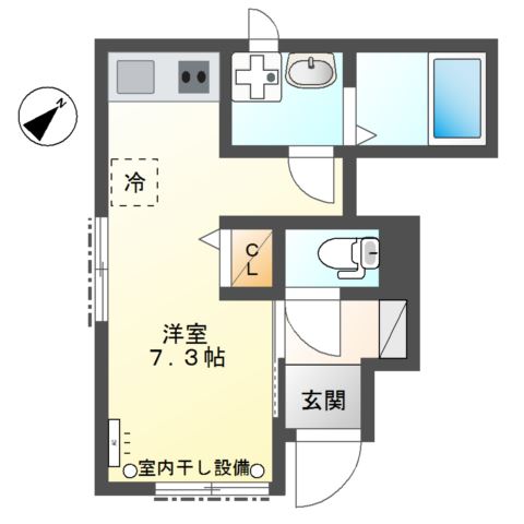コンフォールK 間取り
