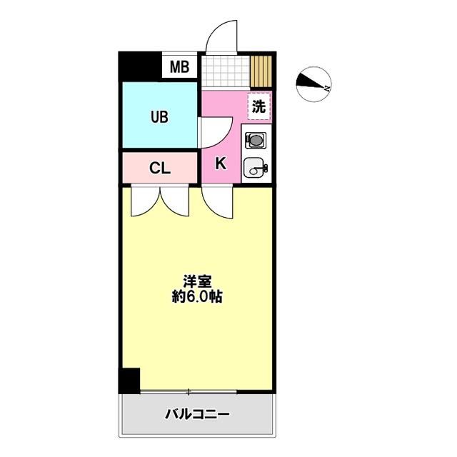 ＲＫビル 204号室 間取り