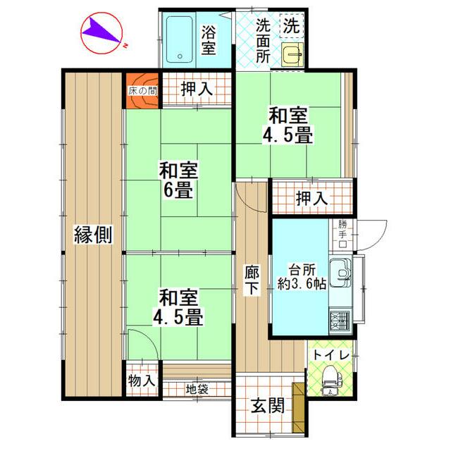 宮下貸戸建 間取り