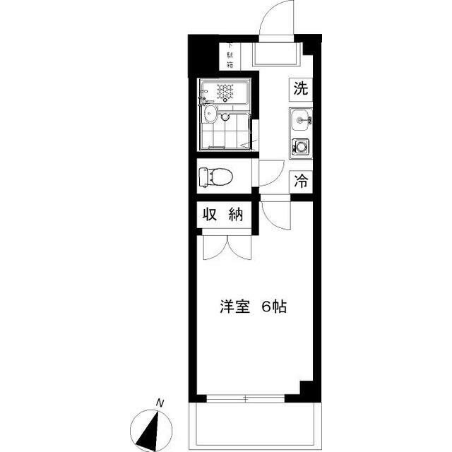 ヒルトップ湘南 202号室 間取り
