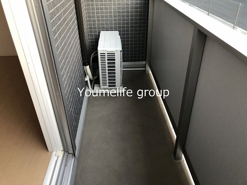 ハイネスE ベランダ