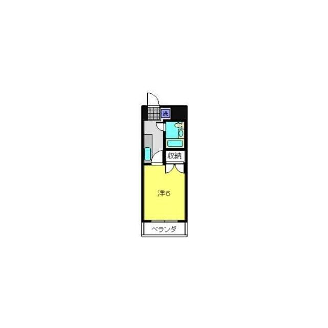 コクブマンション 503号室 間取り