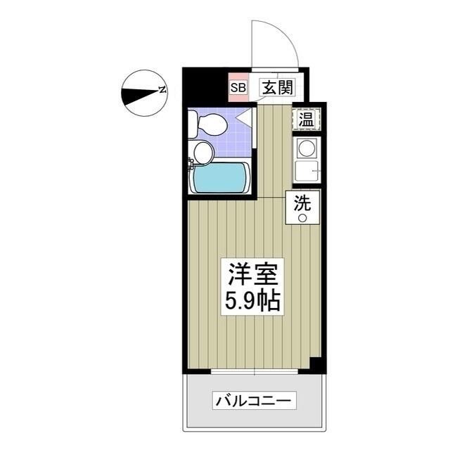ドリームスペースマンション B-08号室 間取り