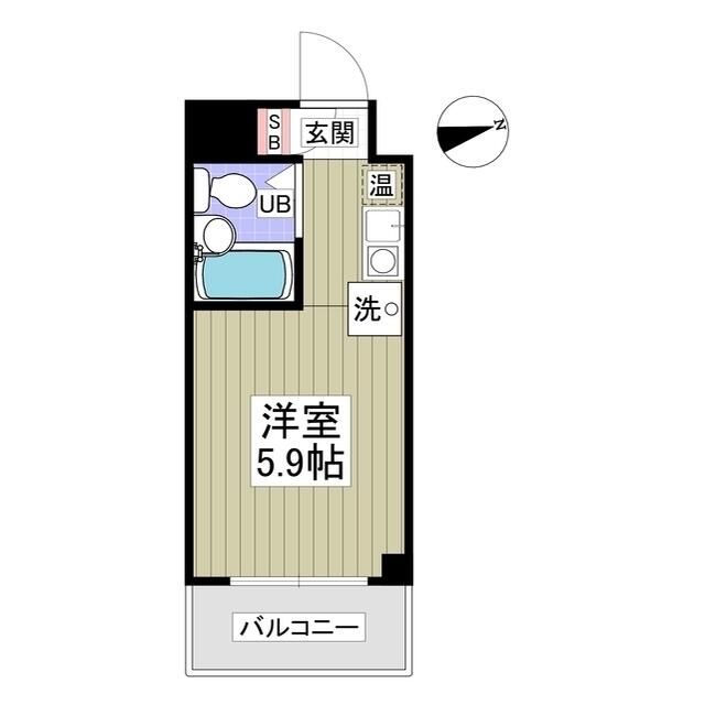 ドリームスペースマンション C-08号室 間取り