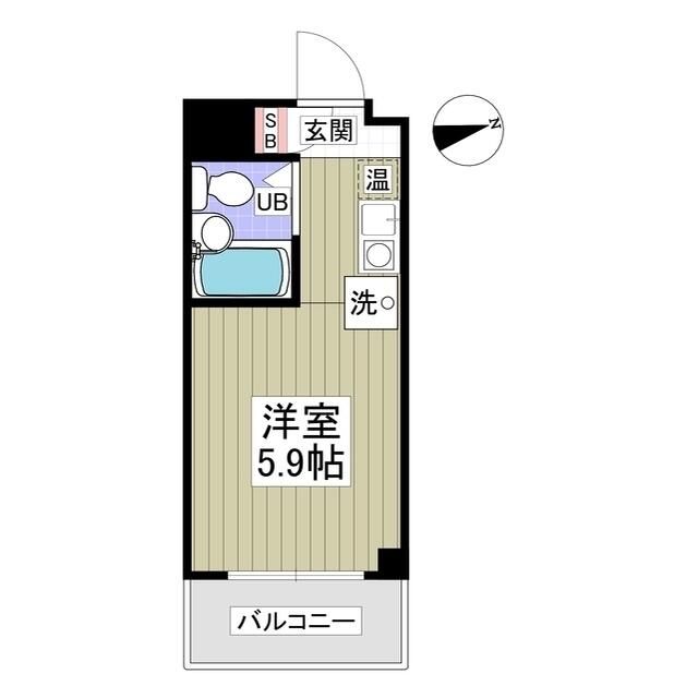 ドリームスペースマンション C-10号室 間取り