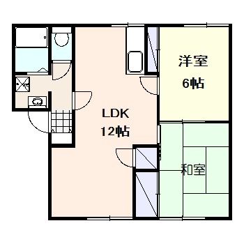 サンモール原田A 103号室 間取り
