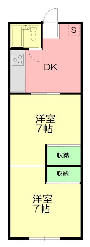 タプラ元町 205号室 間取り