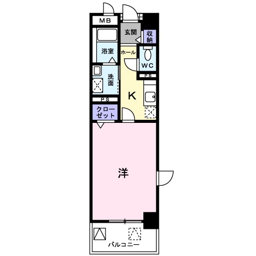 桜並木パークマンション 101号室 間取り