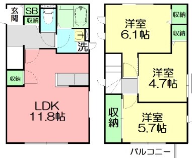 ソレイユガーデンハウスEAST 間取り