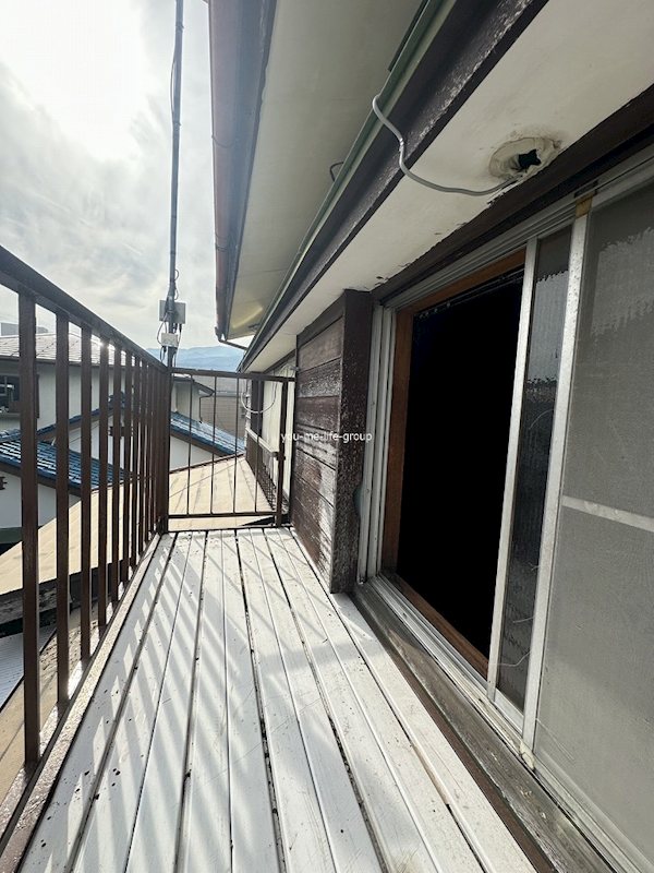 中沼貸家 ベランダ