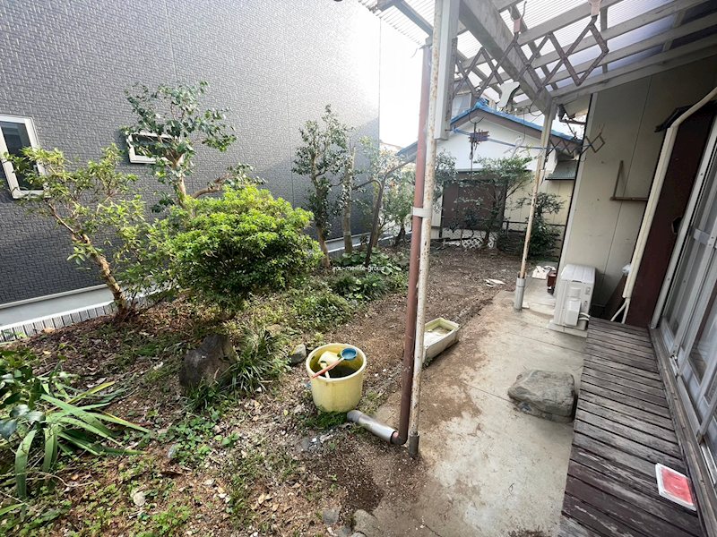 中沼貸家 ベランダ