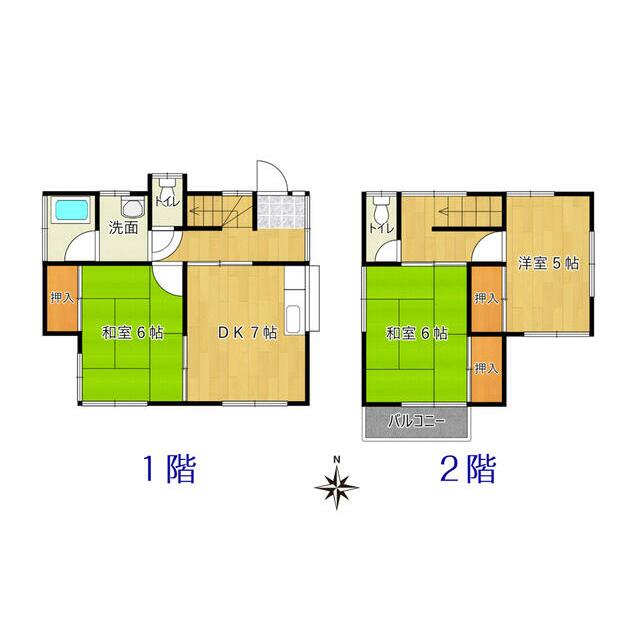 シャトー津田 間取り