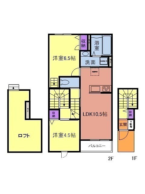 ままな 202号室 間取り