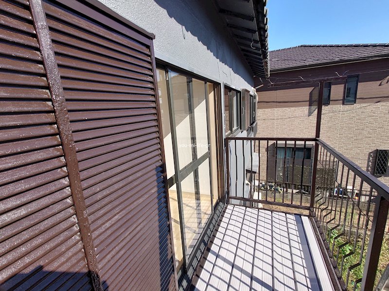 平塚市岡崎貸家 ベランダ