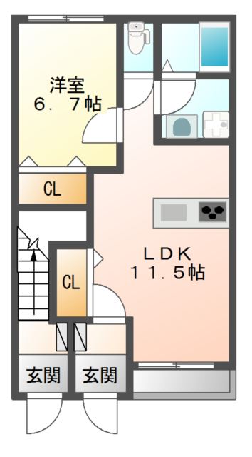 メゾンアイリス湘南 間取り