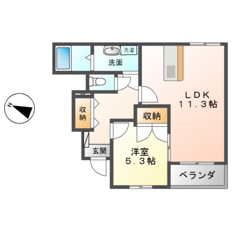ラ・ジヴェルニー 間取り